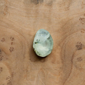 Prehnite Chunky Boho Ring - Faceted GreenPrehnite Ring - Silversmith Ring