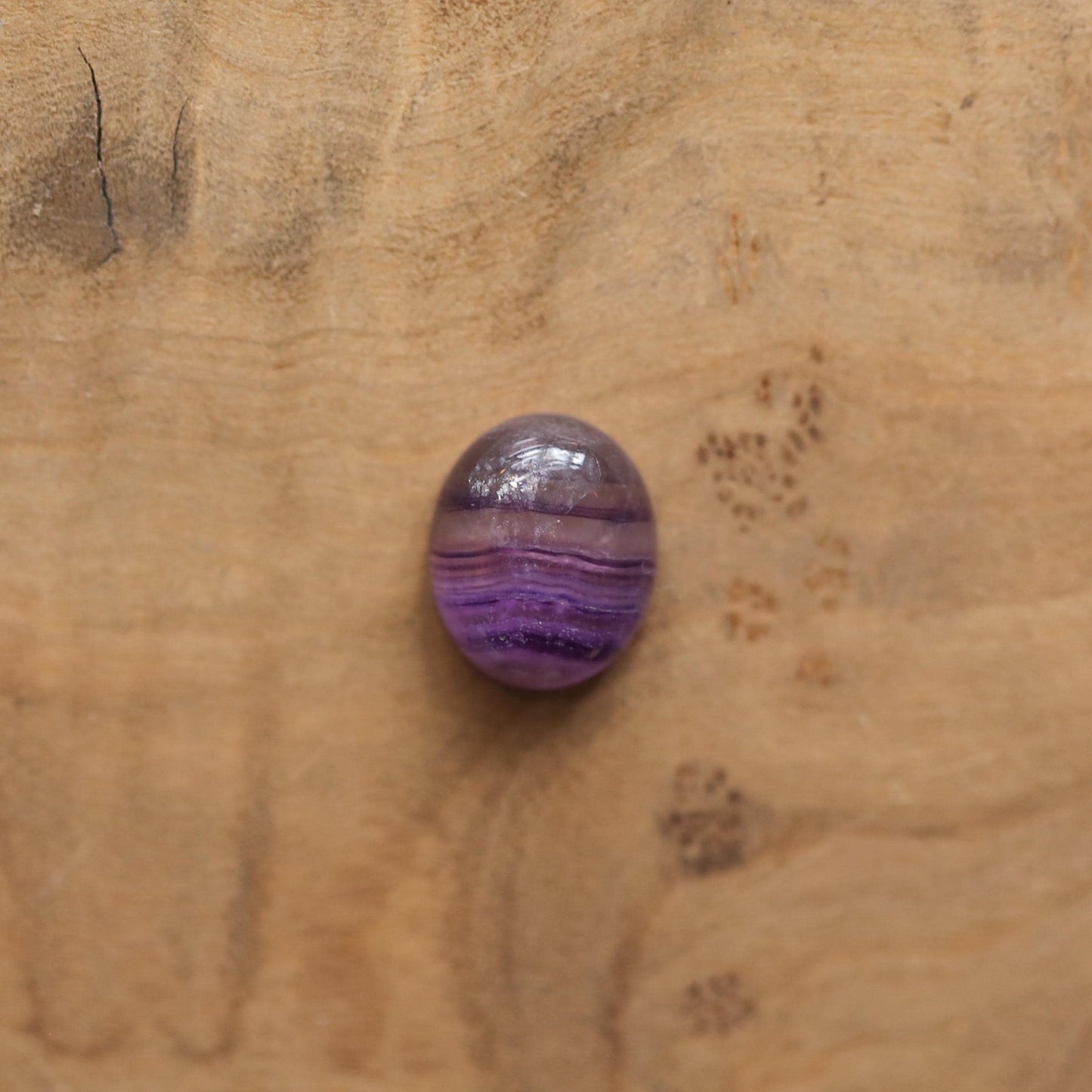 Custom Rainbow Fluorite Sterling Silver Ring - Choose Your Stone