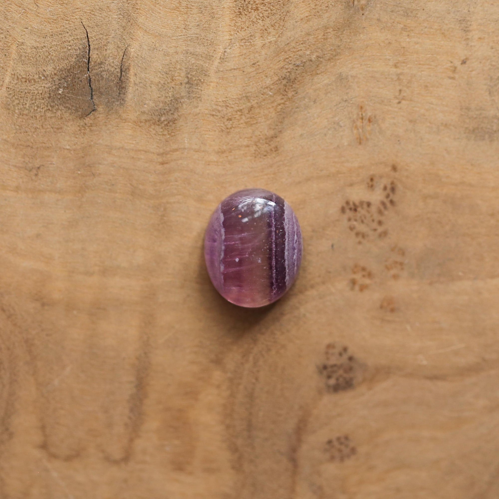 Rainbow Fluorite Delica Ring - .925 Sterling Silver - Fluorite Ring - Silversmith Ring