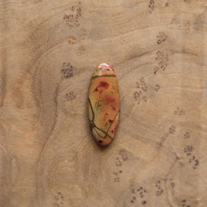 Boho Ring - Red Creek Jasper Ring - .925 Sterling Silver Ring - Silversmith Ring