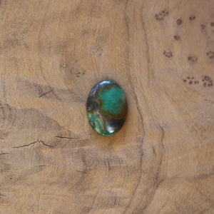 Turquoise Lasso Ring - Natural Turquoise Ring - Silversmith Ring - Delica Ring