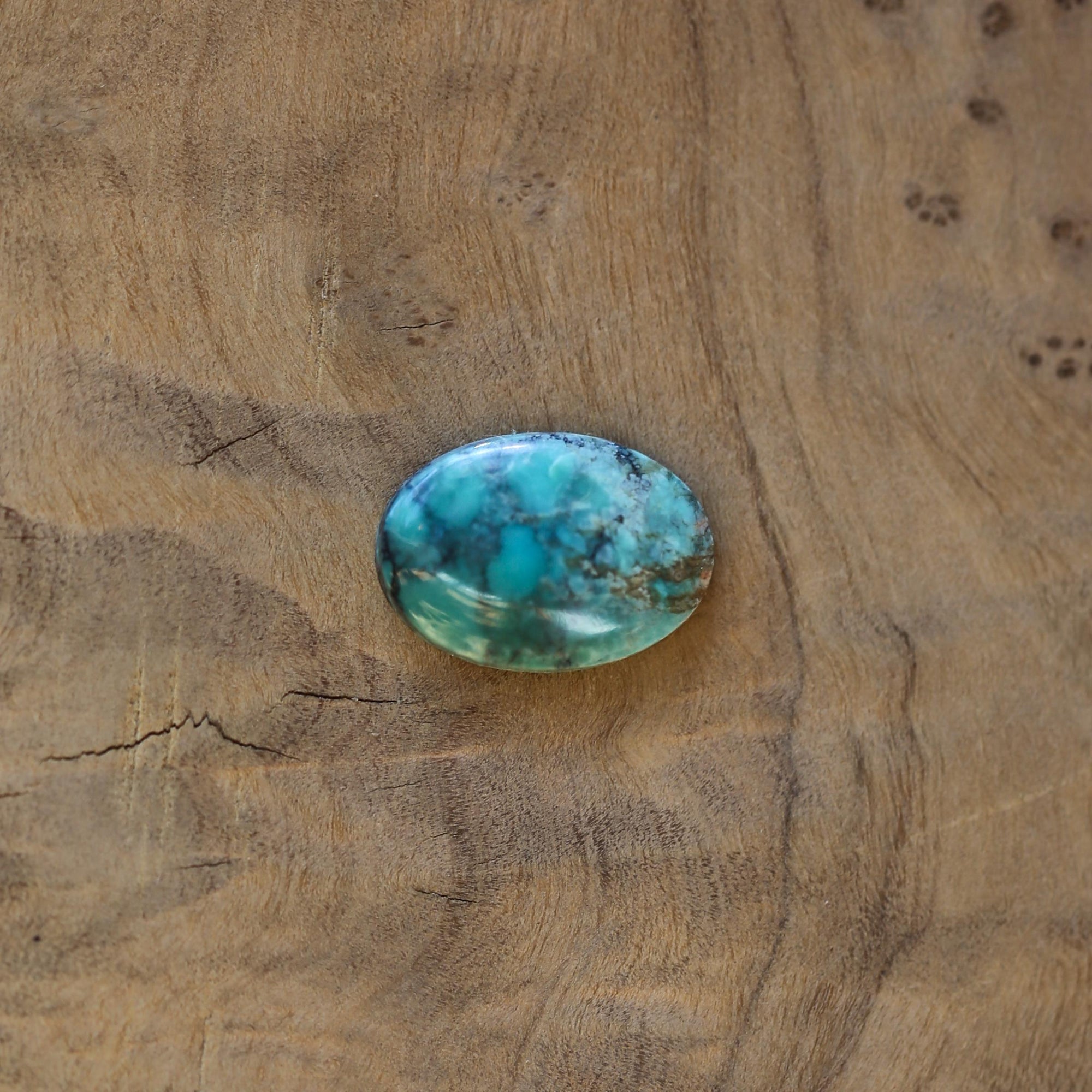 Turquoise Necklace - Choose Your Stone - Small Turquoise Pendant with Chain- OOAK