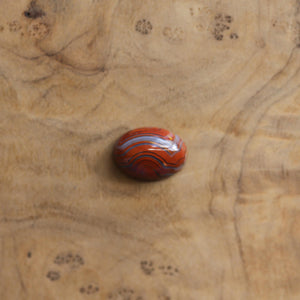 Laguna Lace Agate Ring - .925 Sterling Silver - East West Oval Ring - Choose Your Stone
