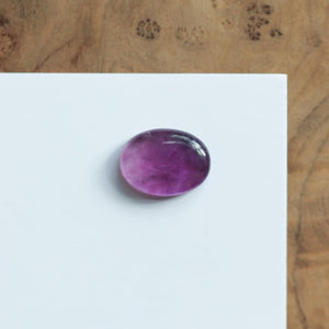 Rainbow Fluorite Pendant - Purple and Green Fluorite Pendant - Fluorite Necklace - Sterling Silver