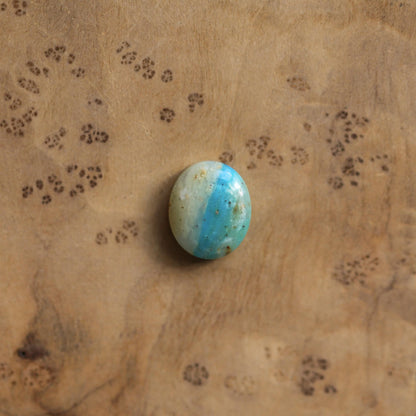 Blue Opal Delica Ring - Silversmith Ring - Choose Your Stone