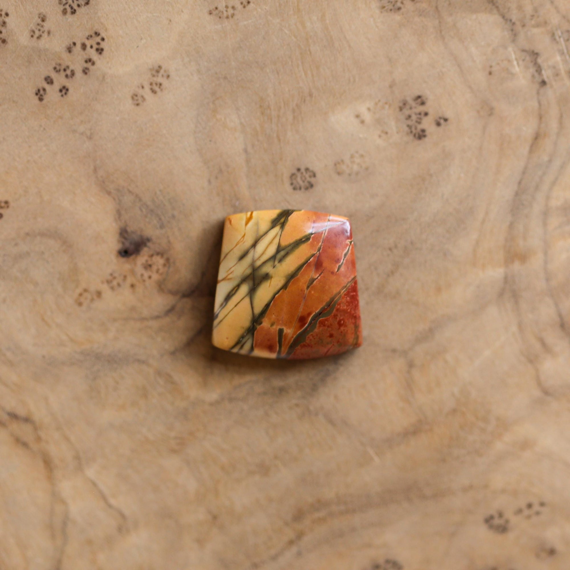 Custom Red Creek Jasper Pendant - Sterling Siver