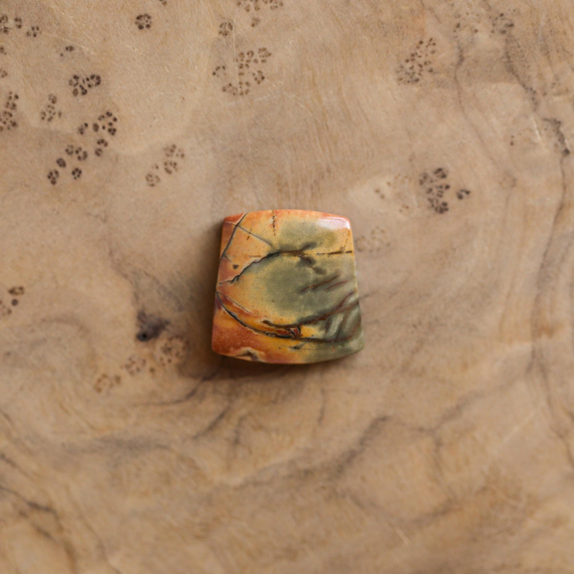 Custom Red Creek Jasper Pendant - Sterling Siver