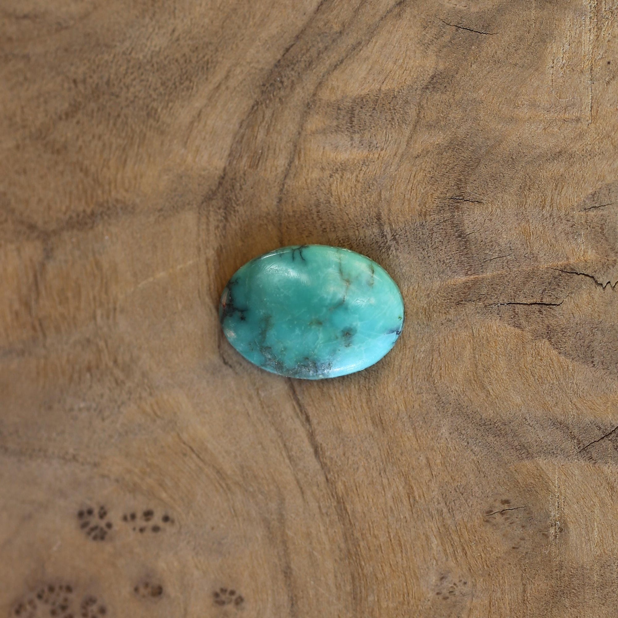 Turquoise Necklace - Choose Your Stone - Small Turquoise Pendant with Chain- OOAK