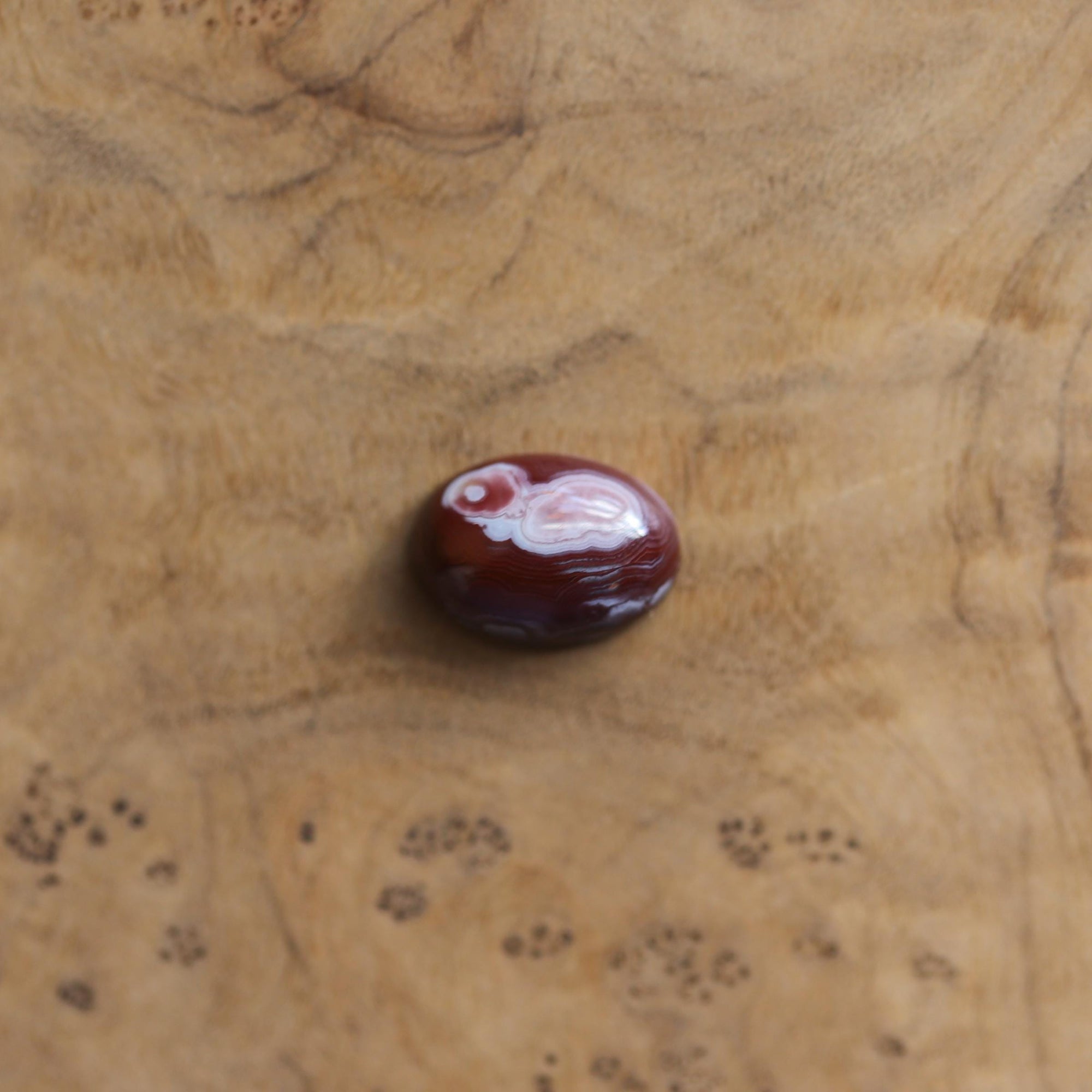 Laguna Lace Agate Ring - .925 Sterling Silver - East West Oval Ring - Choose Your Stone