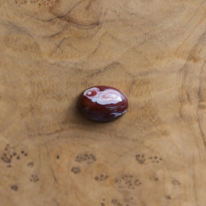 Laguna Lace Agate Ring - .925 Sterling Silver - East West Oval Ring - Choose Your Stone