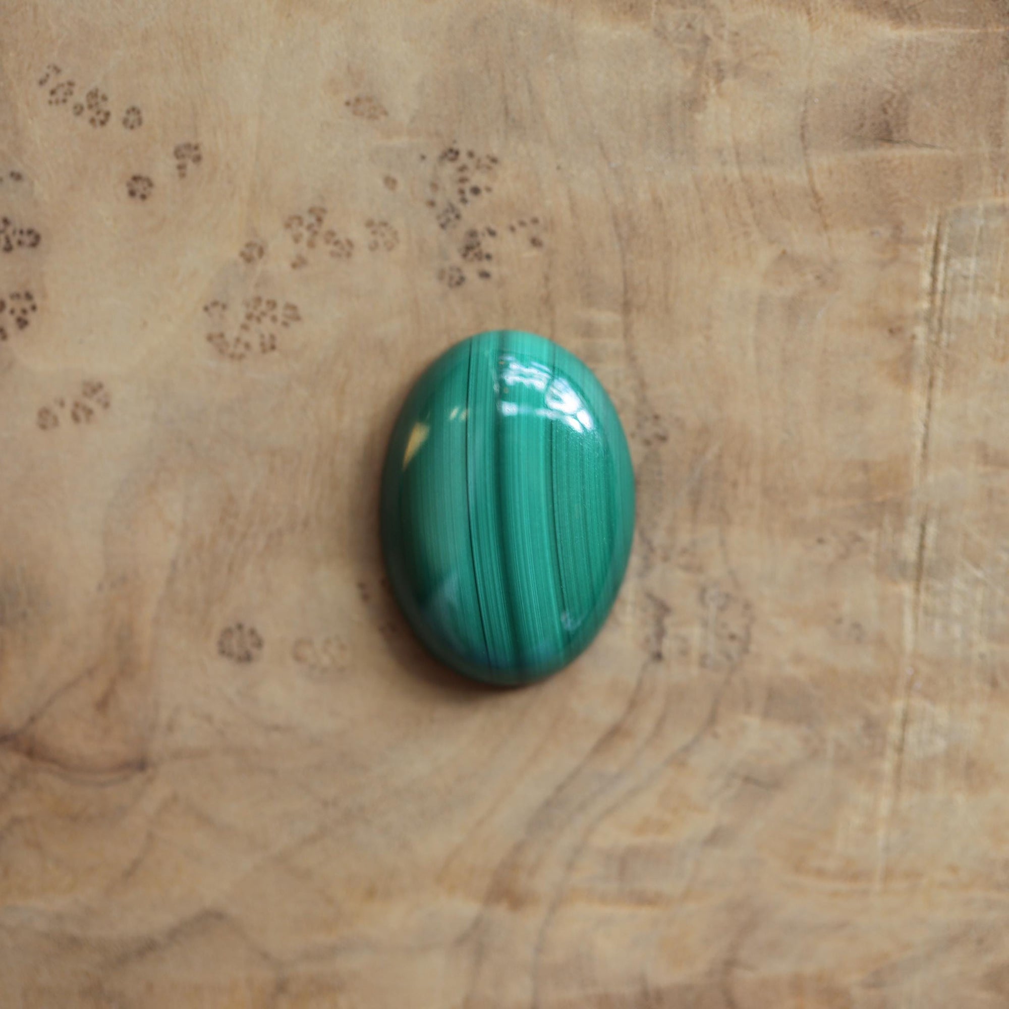 Malachite Notched Boho Ring - Big Malachite Ring - Silversmith Ring