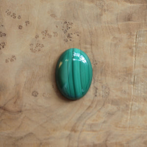 Malachite Notched Boho Ring - Big Malachite Ring - Silversmith Ring