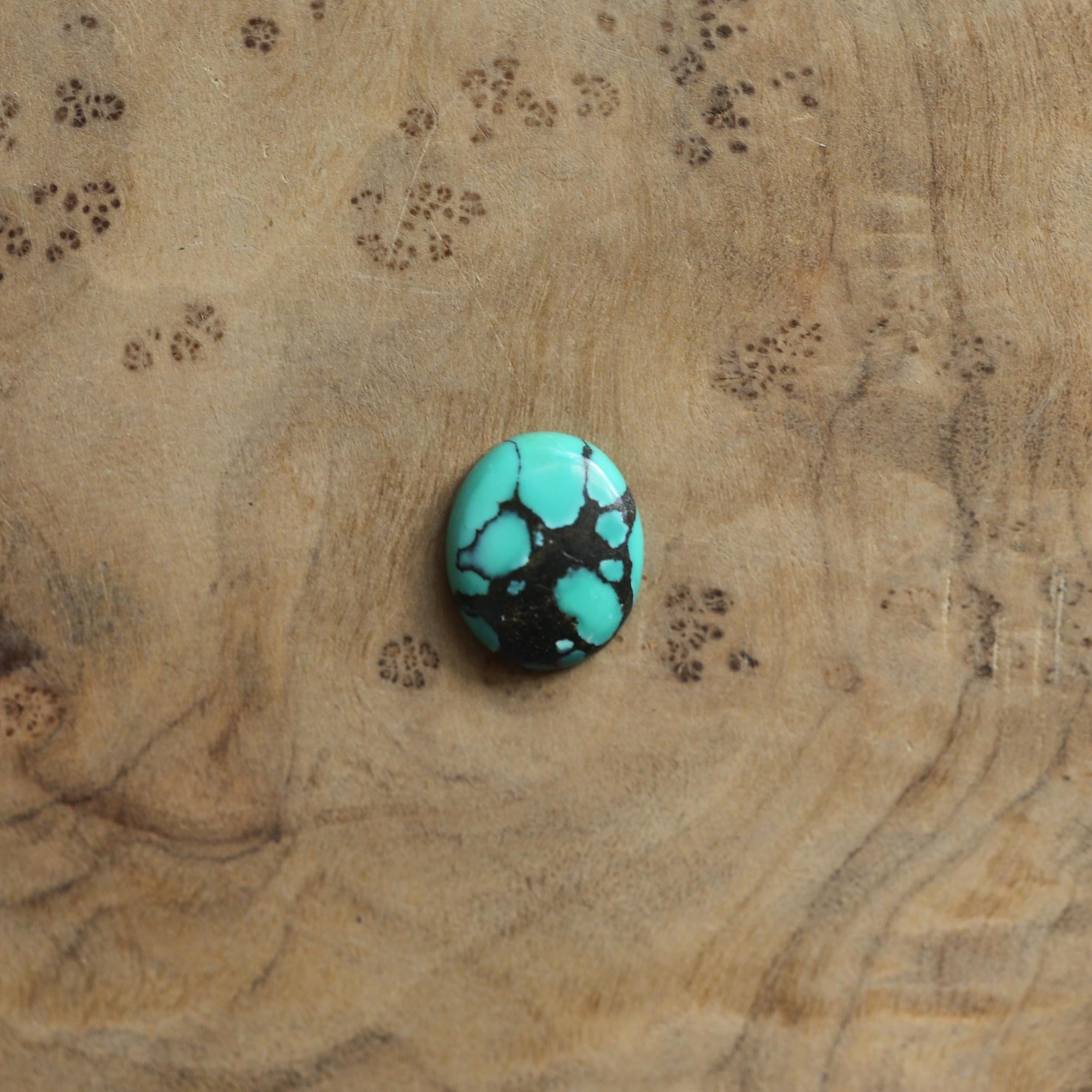 Natural Turquoise Delica Ring -Sterling Silver - Choose Your Stone