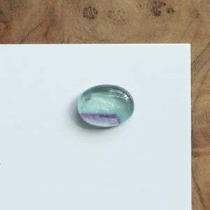 Rainbow Fluorite Pendant - Purple and Green Fluorite Pendant - Fluorite Necklace - Sterling Silver