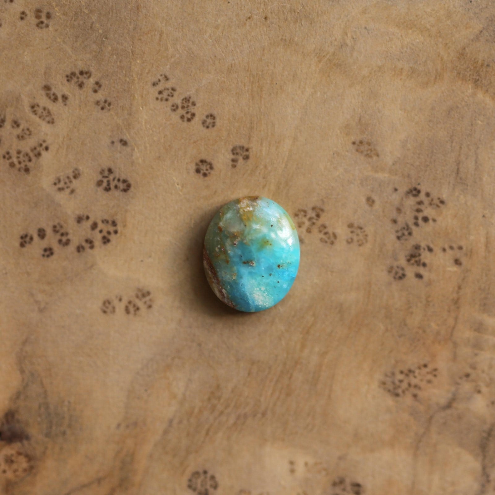 Blue Opal Delica Ring - Silversmith Ring - Feminine Jewelry - Sterling Silver