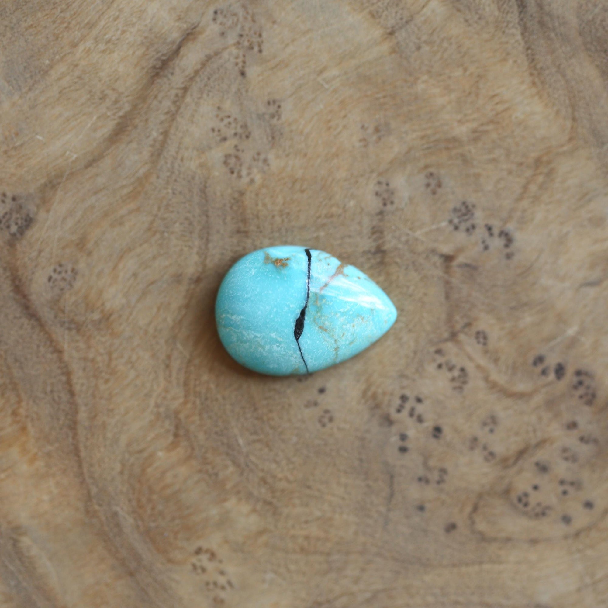 Turquoise & Black Agate Necklace - Choose Your Stone - Turquoise Pendant with Chain