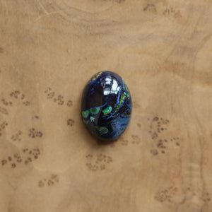 Azurite Malachite Sterling Silver Ring