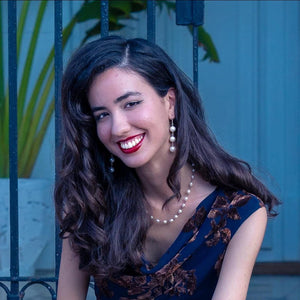 Rosarita Choker - Freshwater Pearl Necklace - Oxidized Sterling Silver