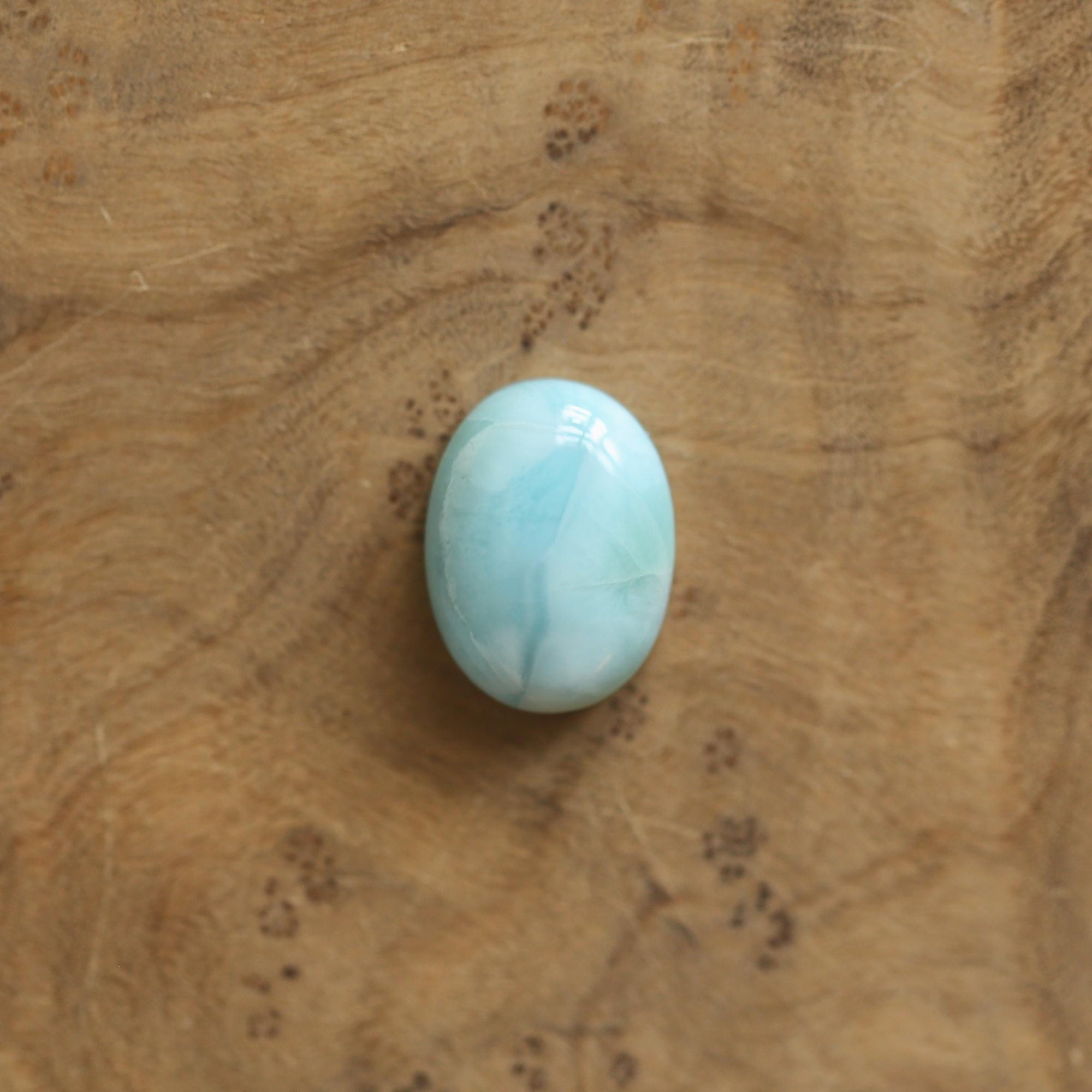 Larimar Boho Ring - .925 Sterling Silver - Larimar Ring - Choose Your Stone