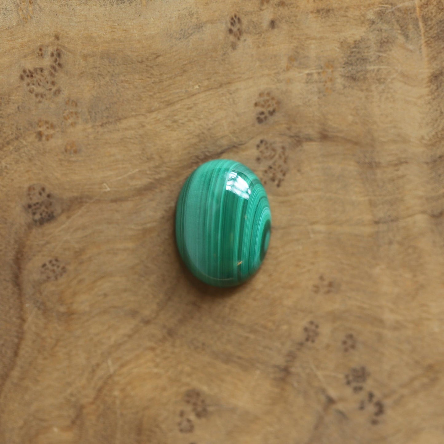 Malachite Boho Ring - Sterling Silver - Choose Your Stone