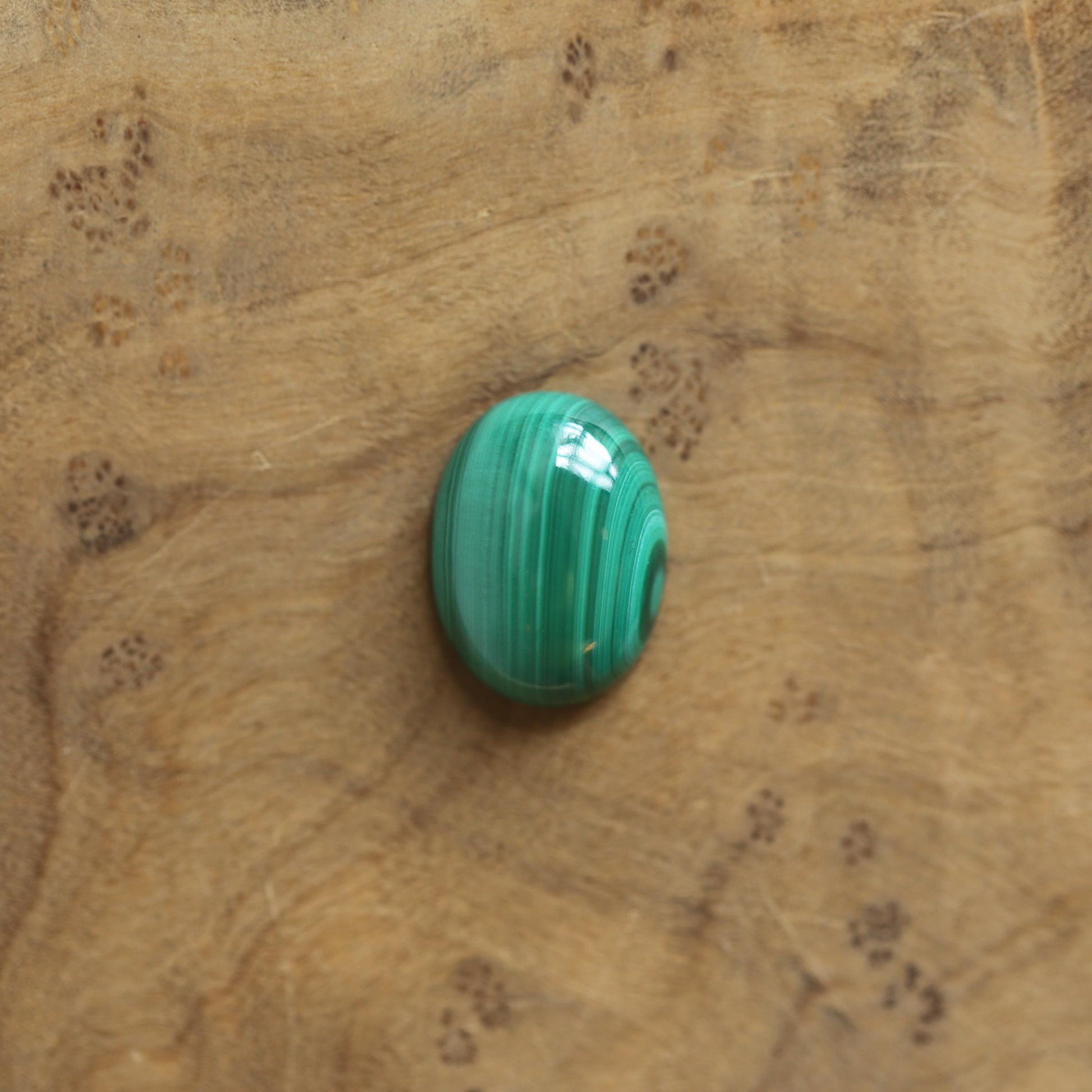 Malachite Boho Ring - Sterling Silver - Choose Your Stone