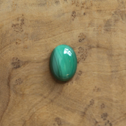 Malachite Boho Ring - Sterling Silver - Choose Your Stone