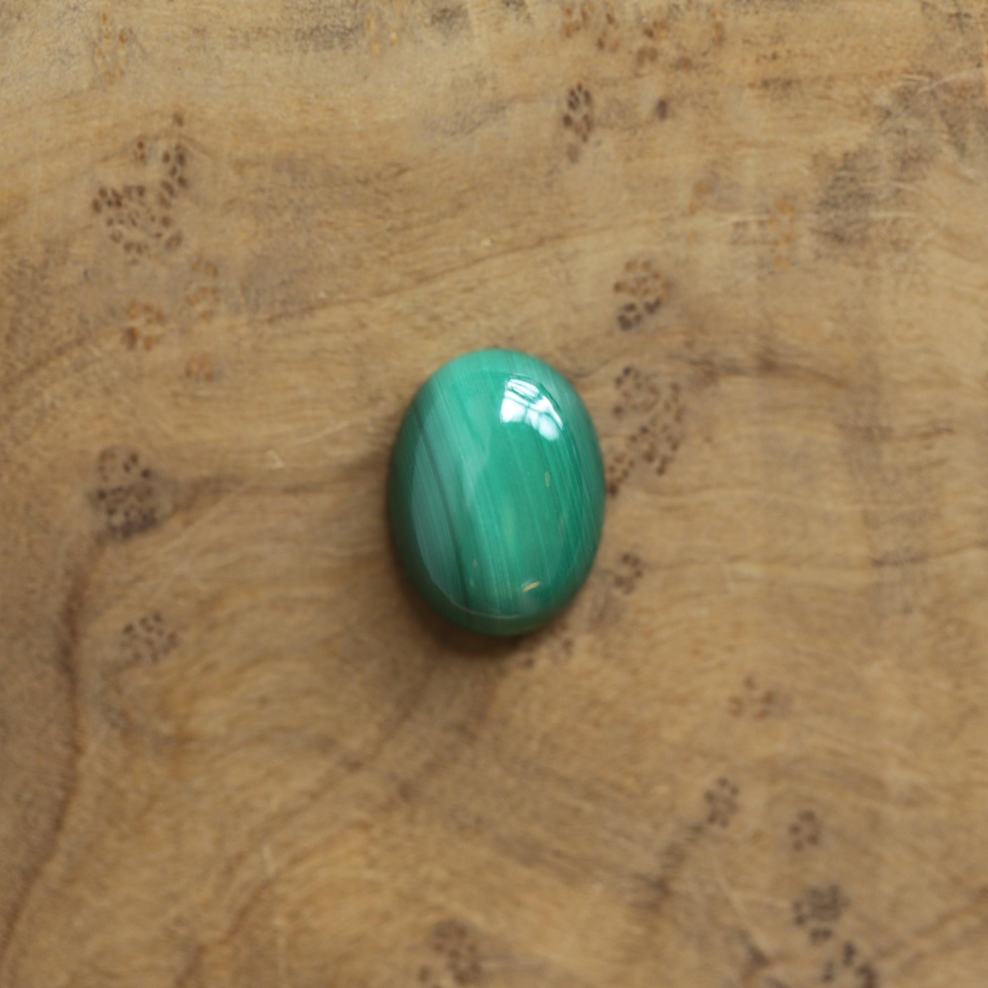 Malachite Boho Ring - Green Malachite Ring - Sterling Silver