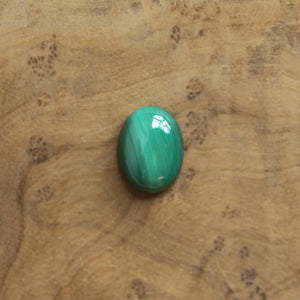 Malachite Boho Ring - Green Malachite Ring - Sterling Silver