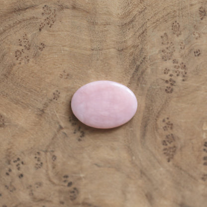 Sterling Silver Pink Opal Necklace - East West Pendant - Choose Your Stone