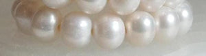 Freshwater Pearl Bracelet - 12mm Natural Freshwater Pearls - High End Pearl Stretch Bracelet