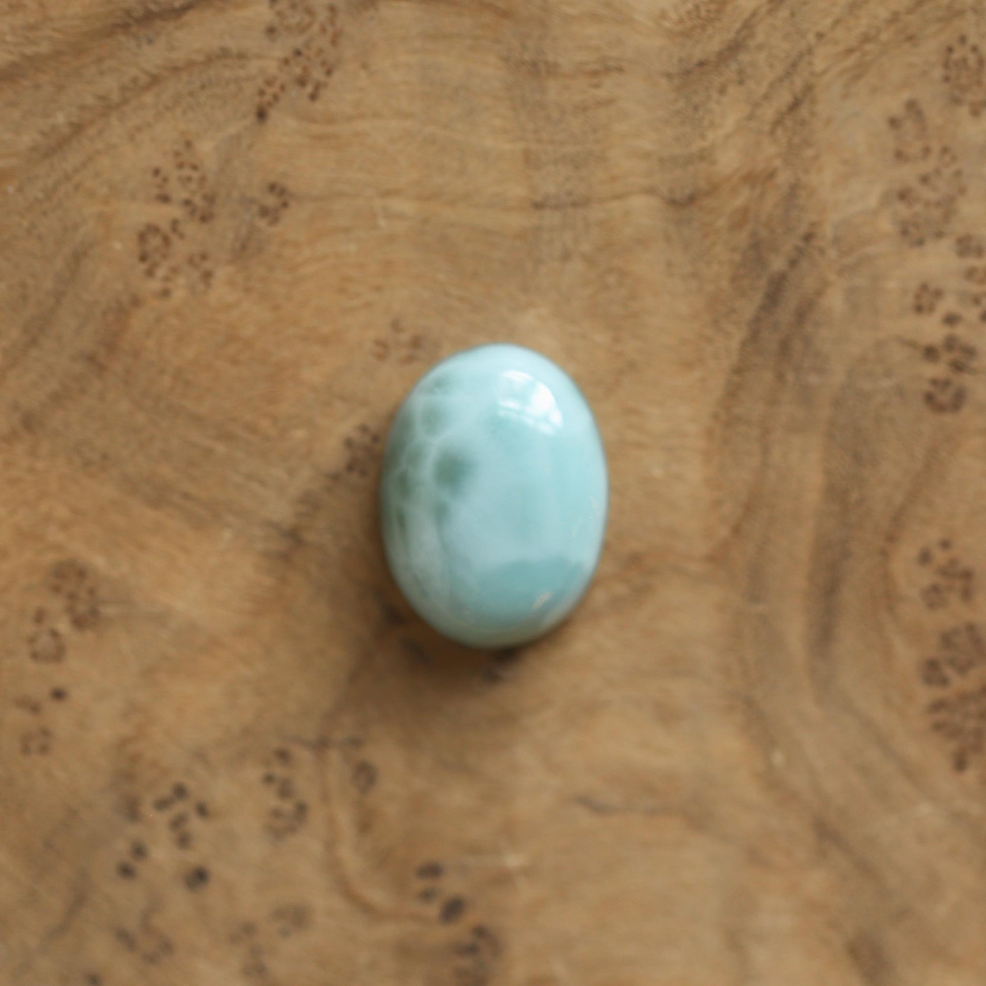 Larimar Boho Ring | Sterling Silver
