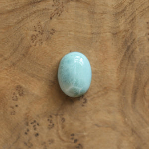 Custom Larimar Statement Ring – Boho .925 Sterling Silver - Choose Your Stone