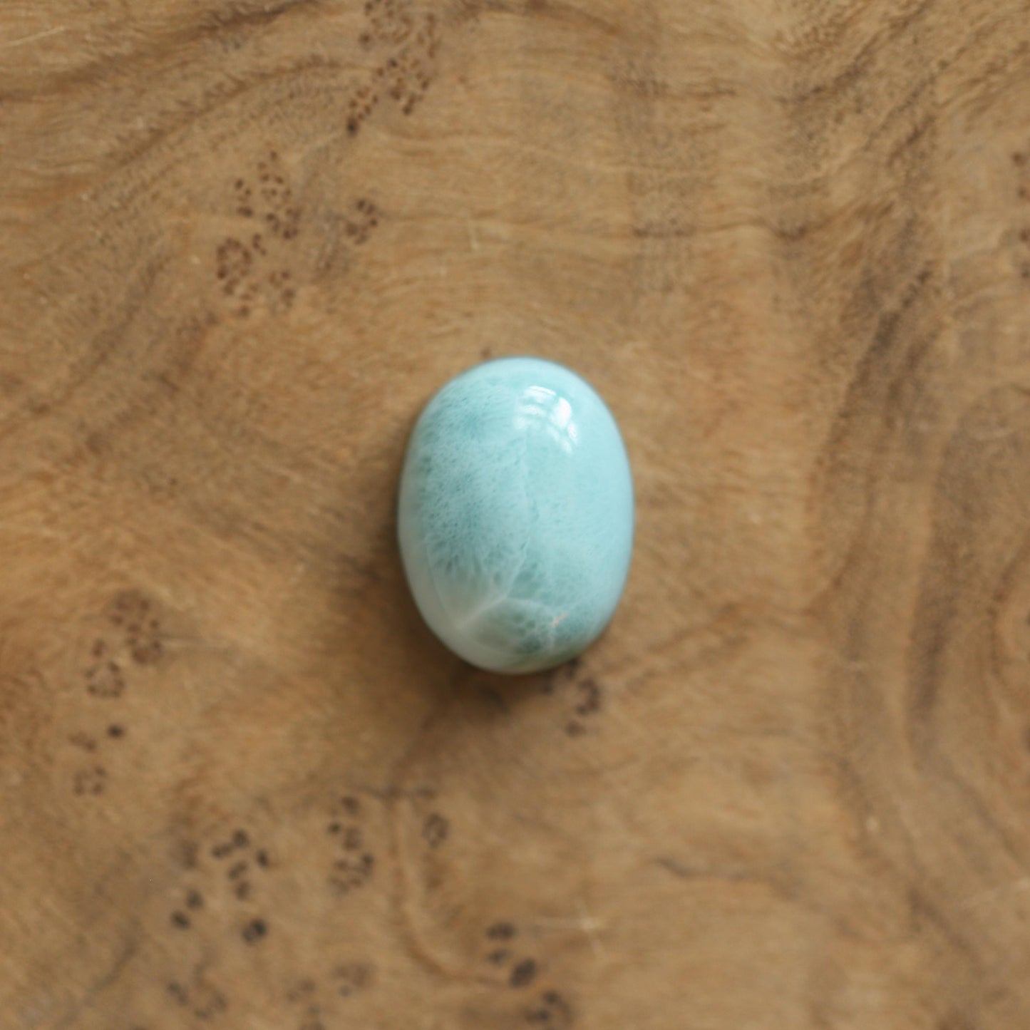 Larimar Boho Ring | Sterling Silver