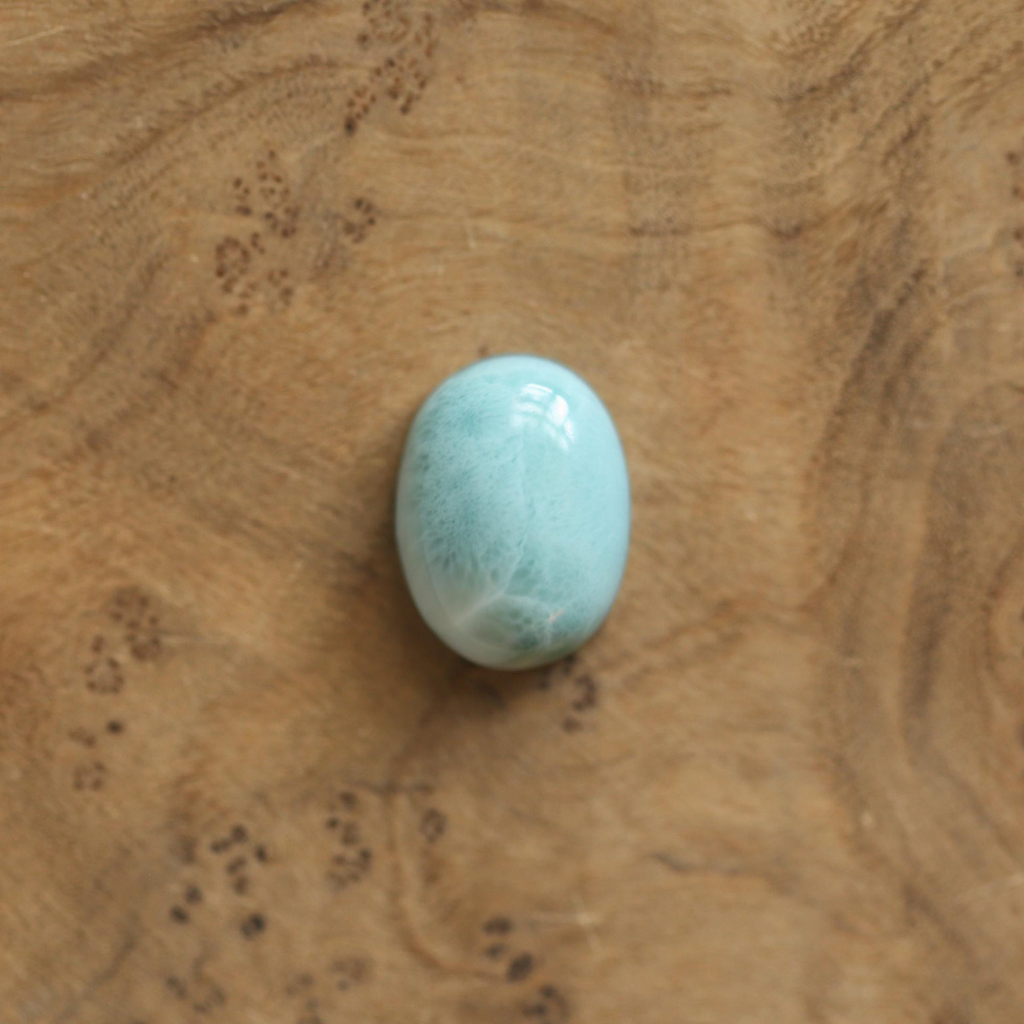 Larimar Boho Ring - .925 Sterling Silver - Larimar Ring - Choose Your Stone