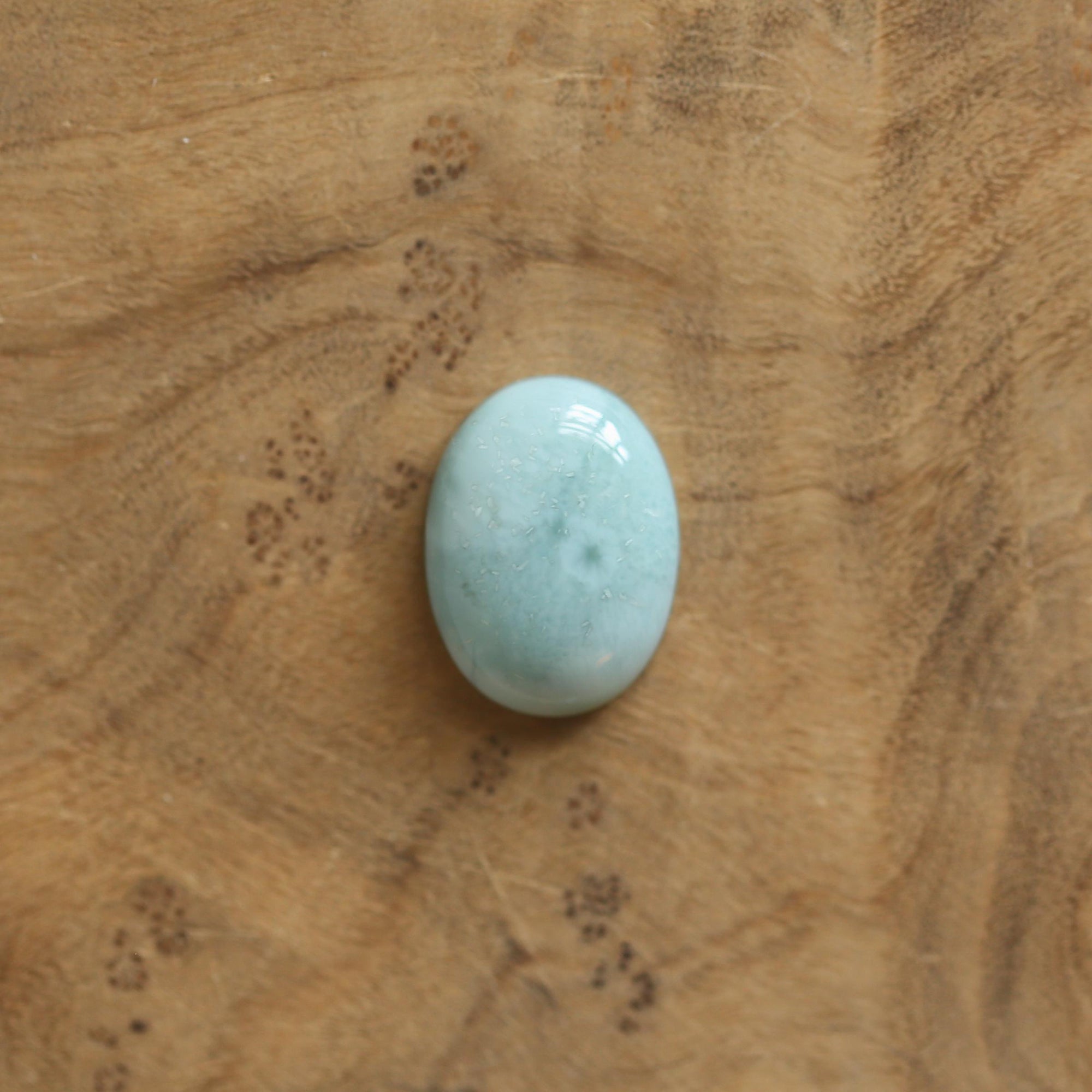 Larimar Boho Ring - .925 Sterling Silver - Larimar Ring - Choose Your Stone