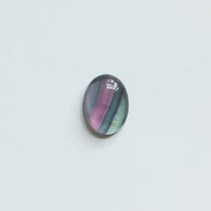 Rainbow Fluorite Boho Ring - .925 Sterling Silver - Choose Your Stone