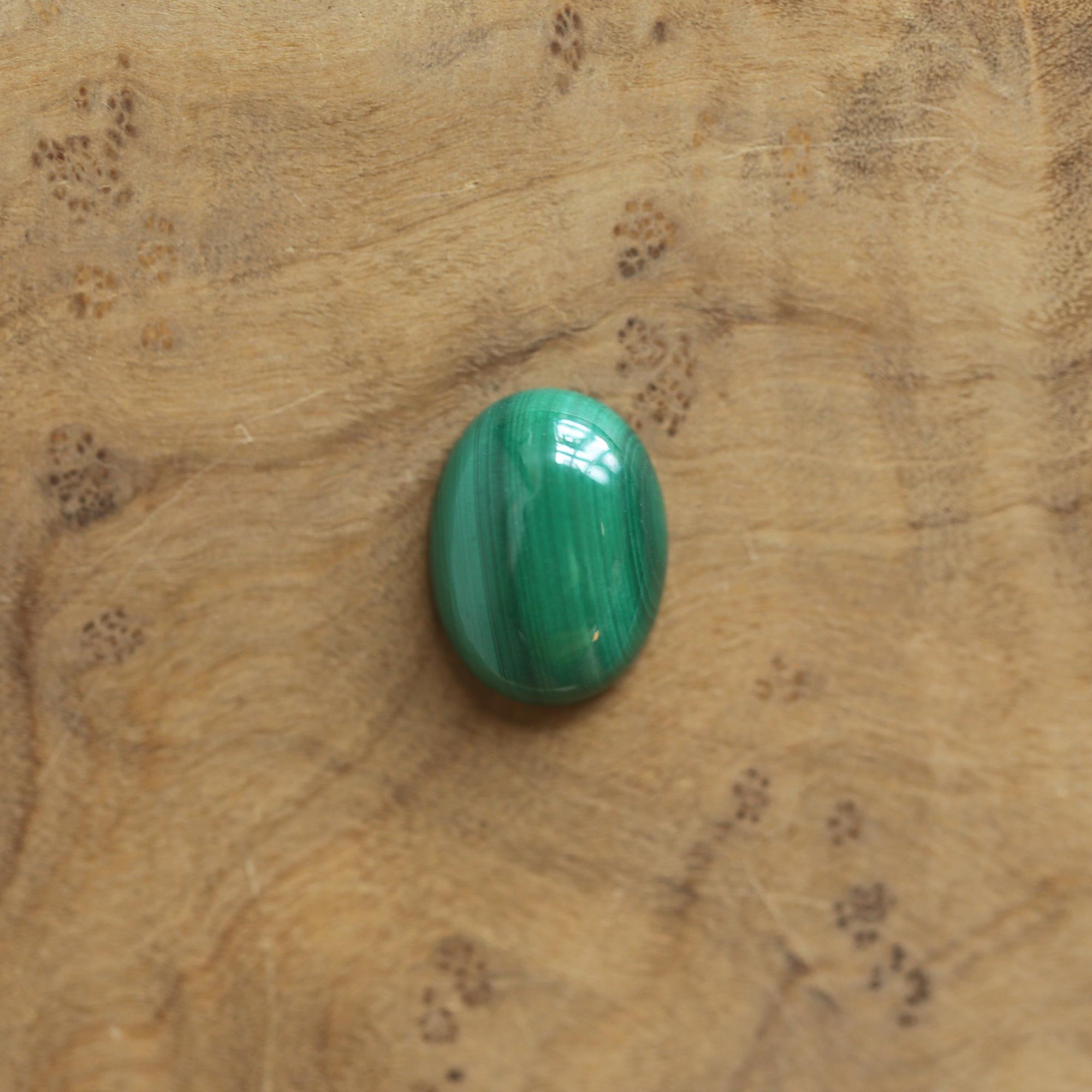 Malachite Boho Ring - Green Malachite Ring - Sterling Silver