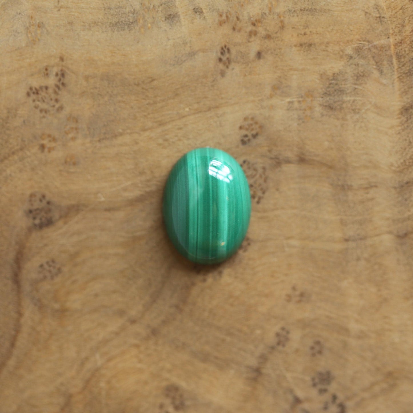 Malachite Boho Ring - Sterling Silver - Choose Your Stone