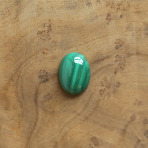 Malachite Boho Ring - Green Malachite Ring - Sterling Silver
