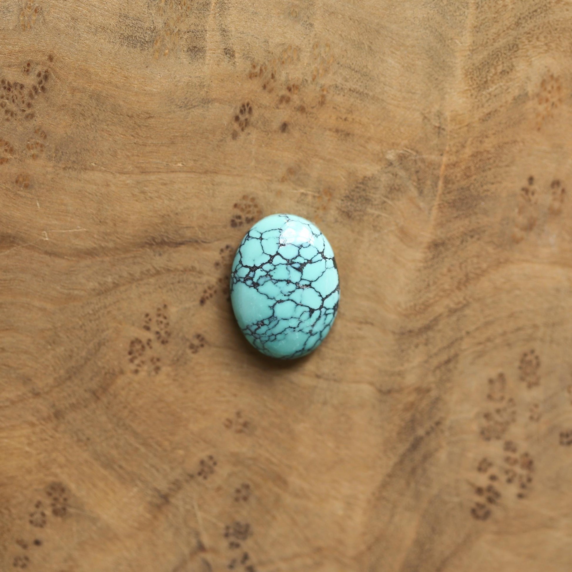 Sterling Silver Turquoise Ring - Boho Silversmith Design