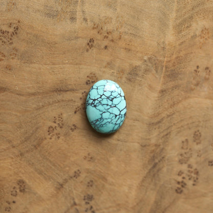 Sterling Silver Turquoise Ring - Boho Silversmith Design