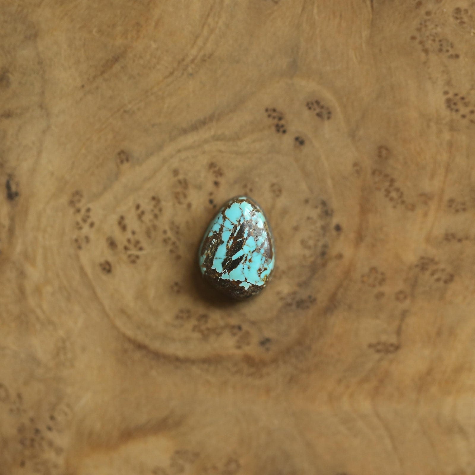 Sierra Nevada Turquoise Ring - Sierra Nevada Boulder Turquoise - OOAK Turquoise Ring - Silversmith