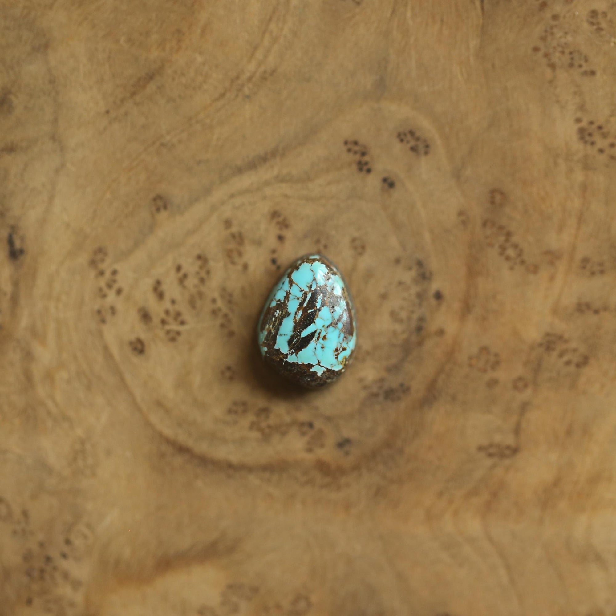 Sierra Nevada Turquoise Ring - Sierra Nevada Boulder Turquoise - OOAK Turquoise Ring - Silversmith