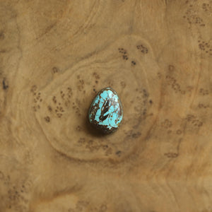 Sierra Nevada Turquoise Ring - Sierra Nevada Boulder Turquoise - OOAK Turquoise Ring - Silversmith