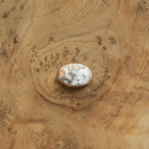 Ocean Jasper Link Bracelet - Sterling Silver Chain Bracelet - Choose Your Stone