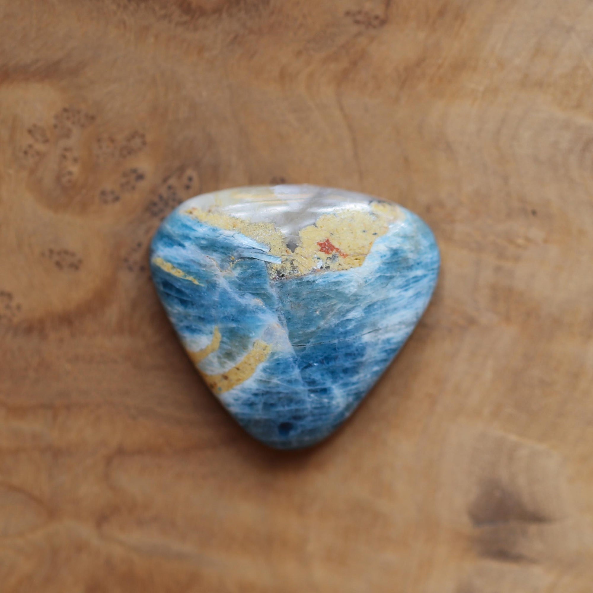 Apatite Mock Bolo - Apatite Bolo Necklace - Sterling Silver - Bolo Style Necklace