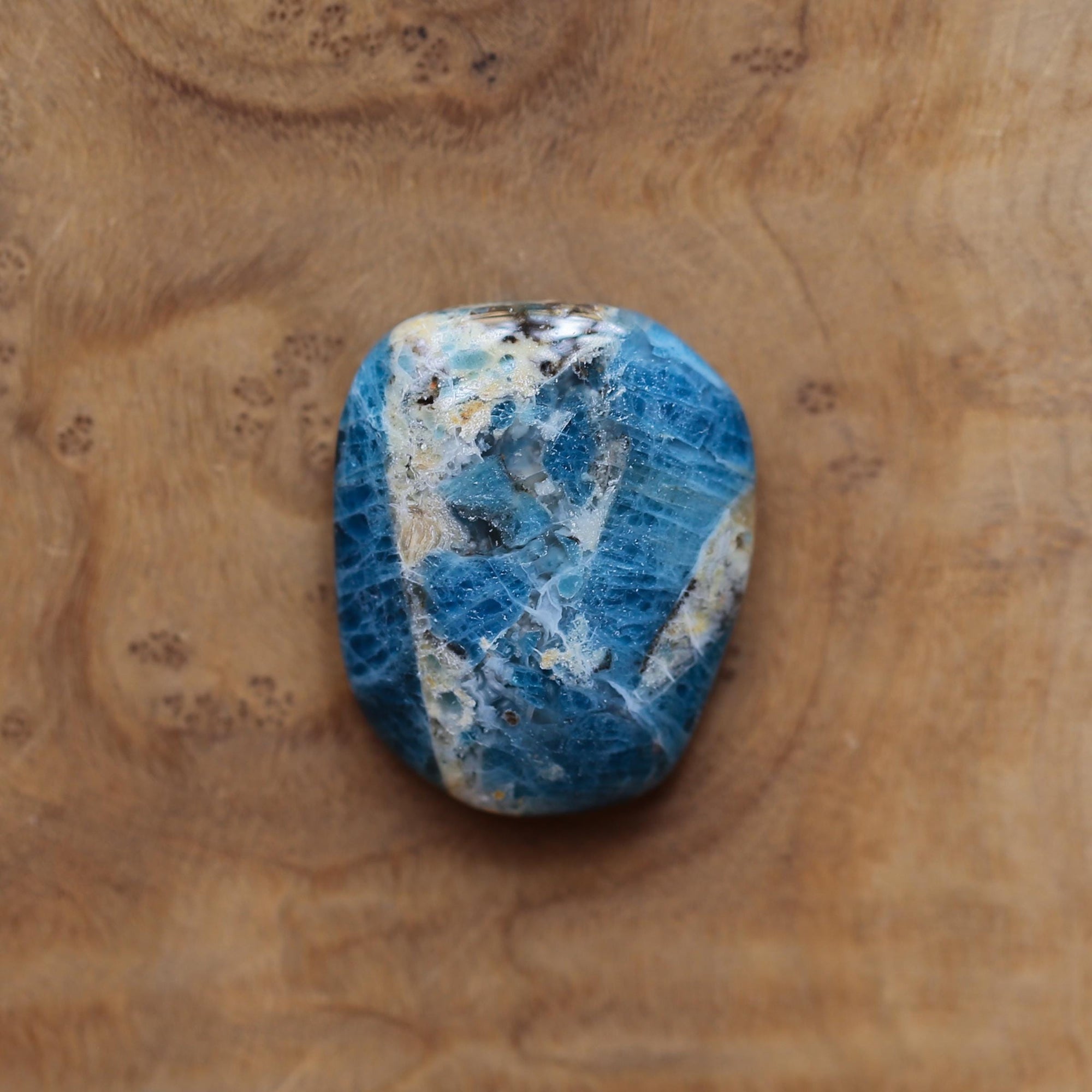 Apatite Mock Bolo - Apatite Bolo Necklace - Sterling Silver - Bolo Style Necklace