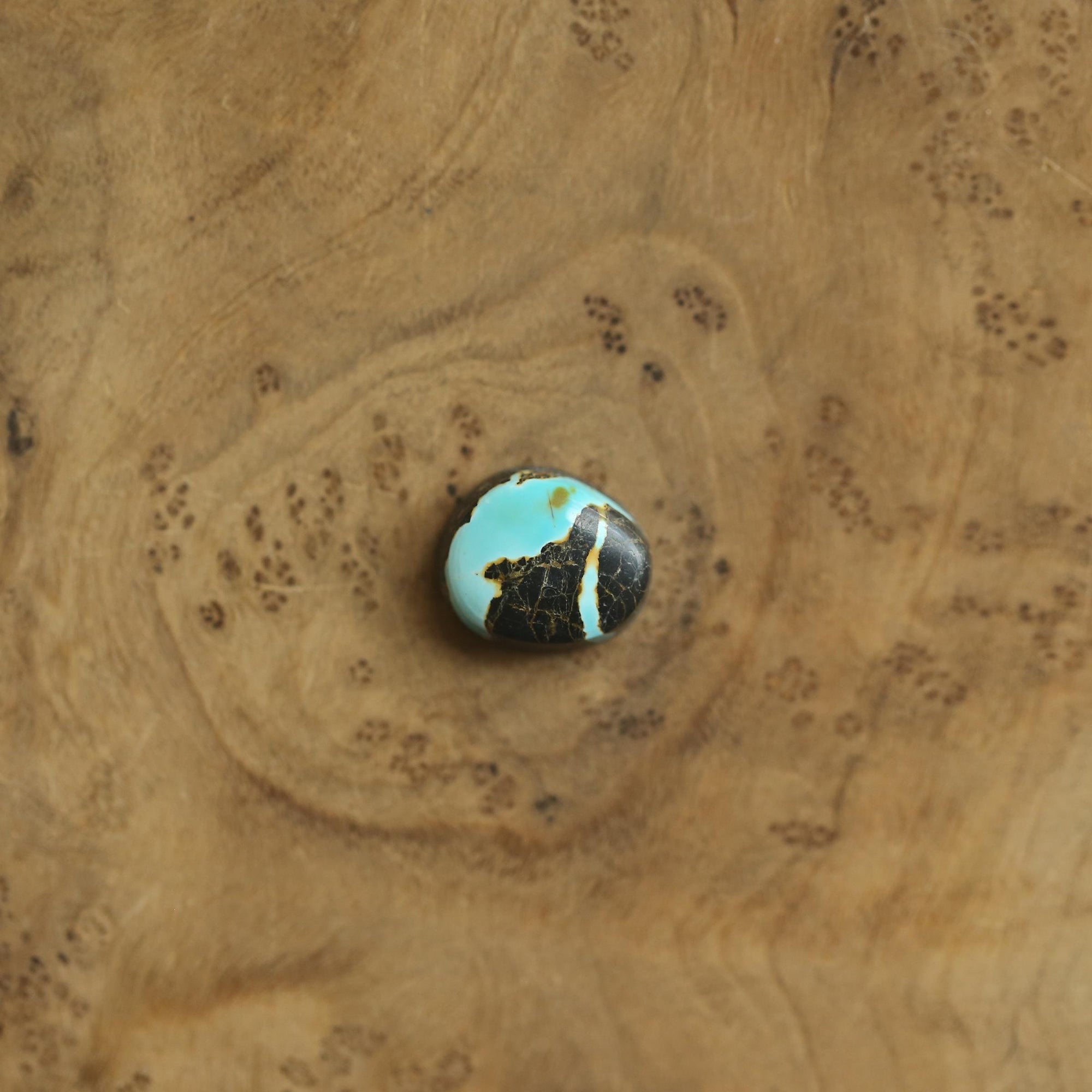 Sierra Nevada Turquoise Ring - Sierra Nevada Boulder Turquoise - OOAK Turquoise Ring - Silversmith