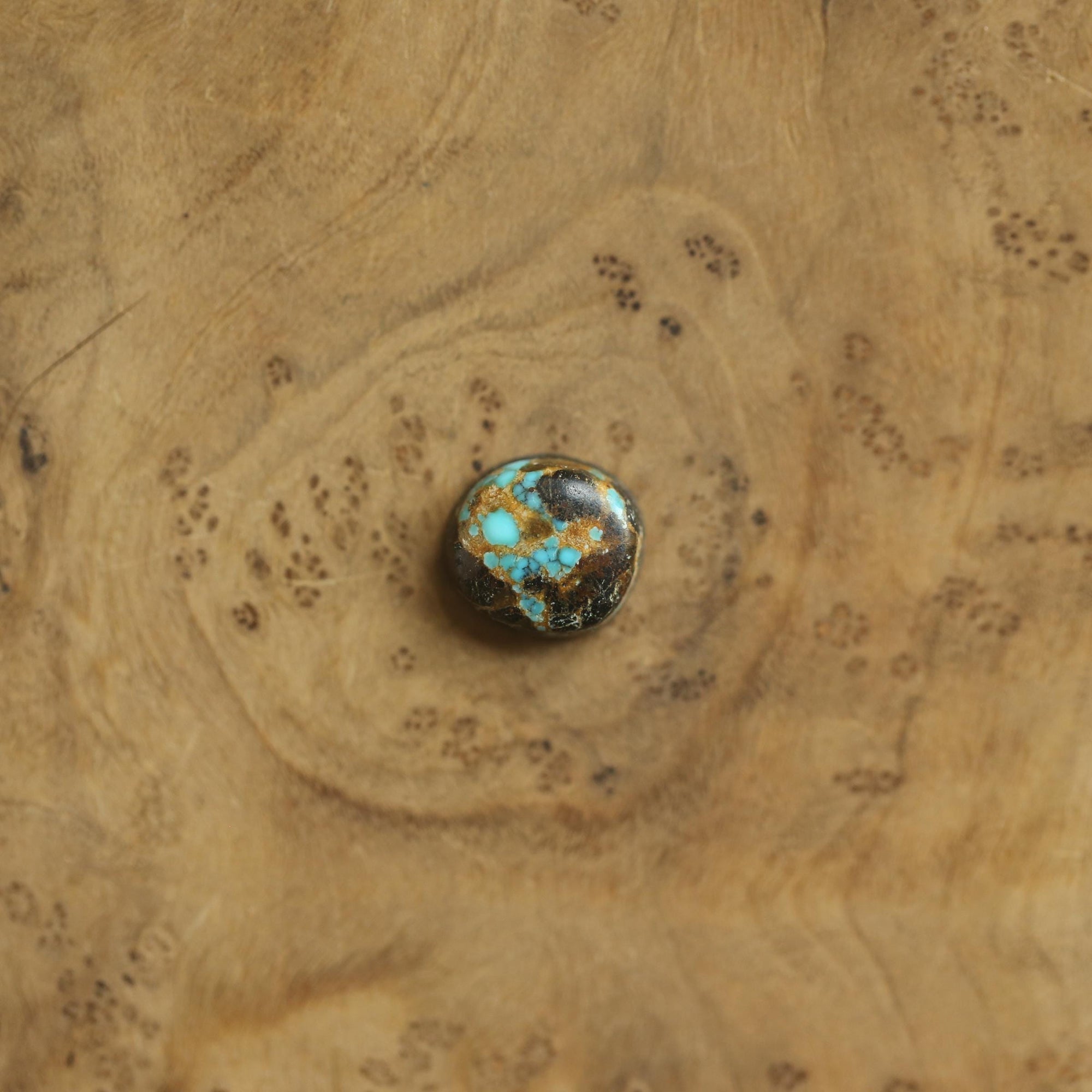 Sierra Nevada Turquoise Ring - Sierra Nevada Boulder Turquoise - OOAK Turquoise Ring - Silversmith