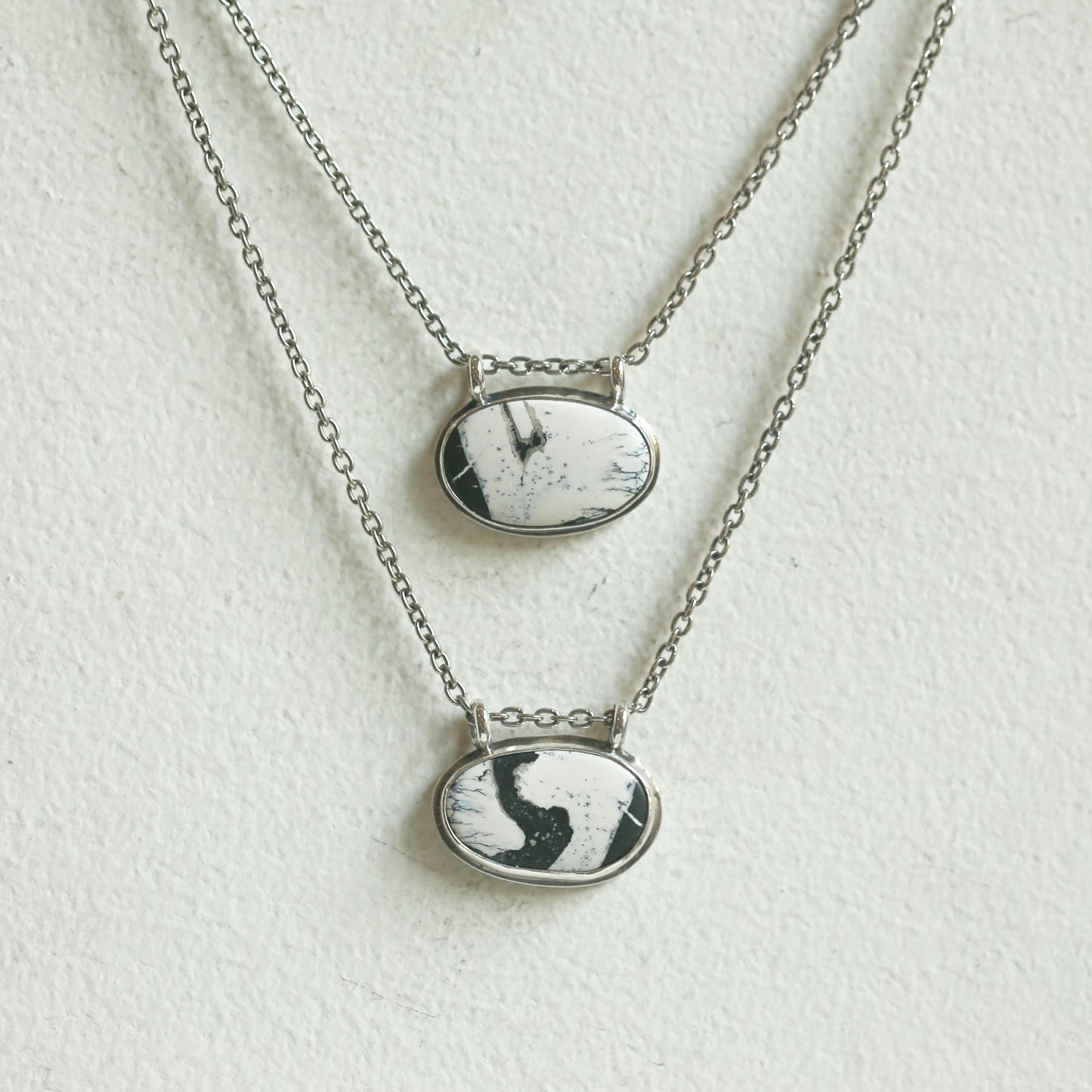 White Buffalo Pendant - Sterling Silver - White Buffalo Necklace